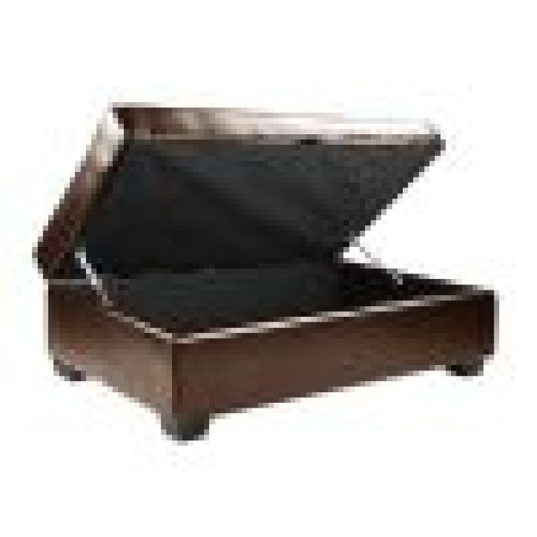 Storage Ottoman- Brown