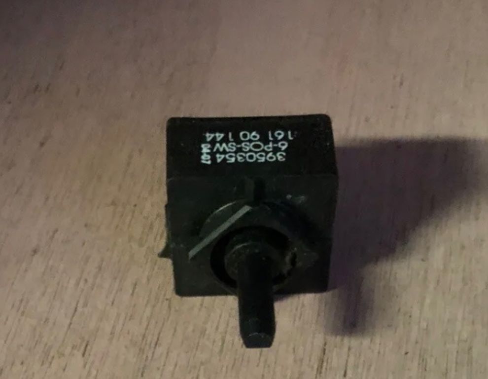 KITCHENAID WASHER SWITCH  PART # 3950354