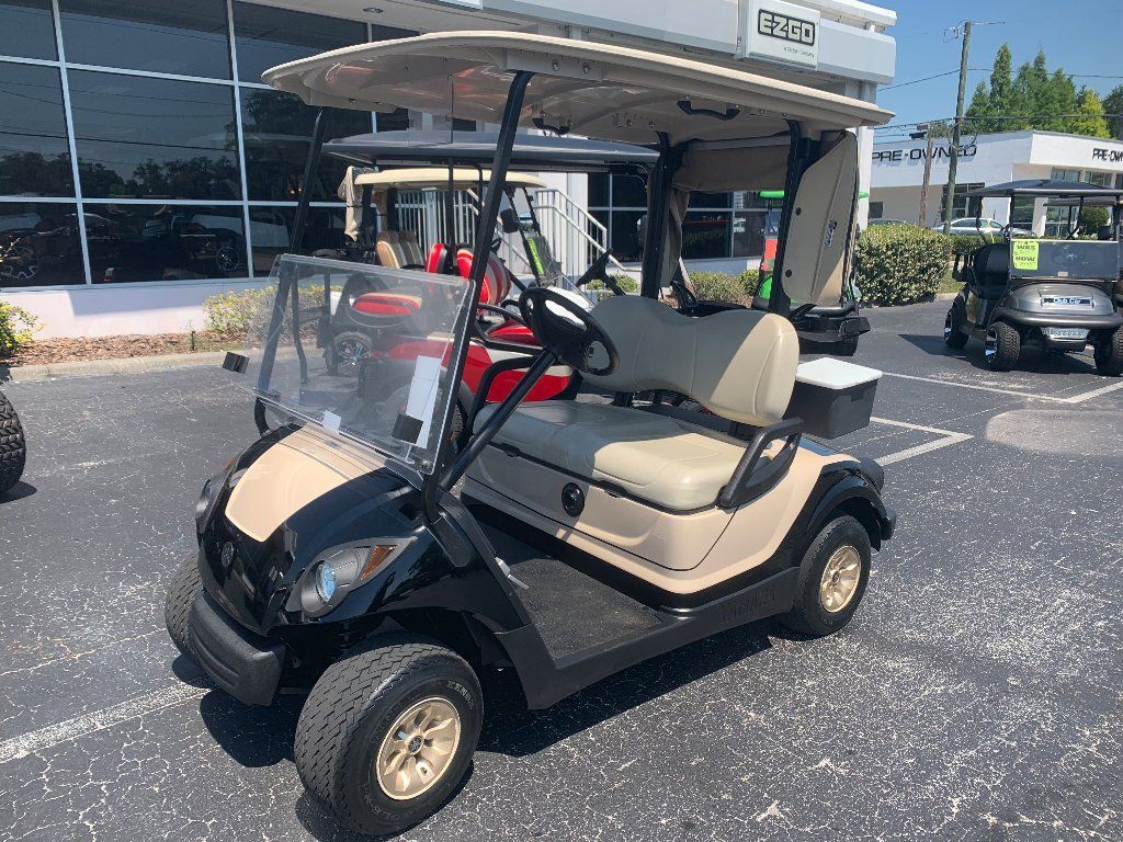 2016 YAHAMA GOLF CART Car CUSTOM PAINT 48 VOLT ELECTRIC TAN/black
