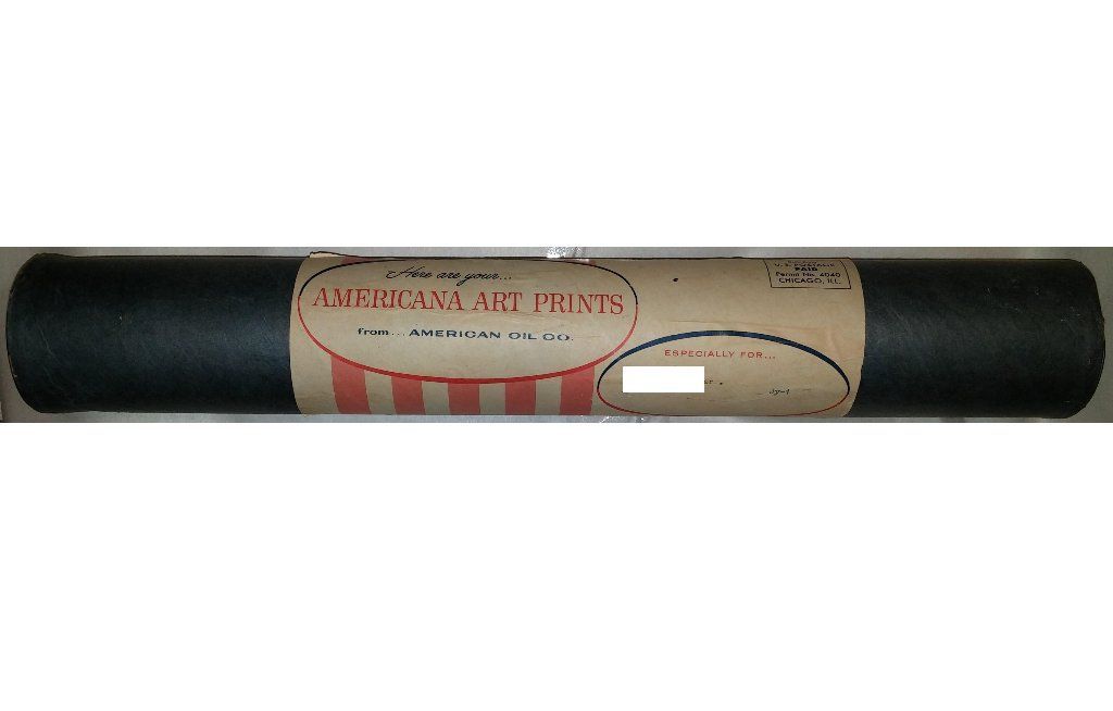 6 American Oil Company Prints by H Charles McBarron