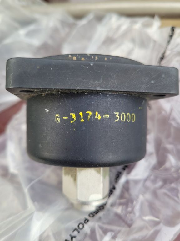 3 Aircraft AIRPLANE Pressure GLASSCO 3 GAUGES PSI AVIATION MCDONNELL