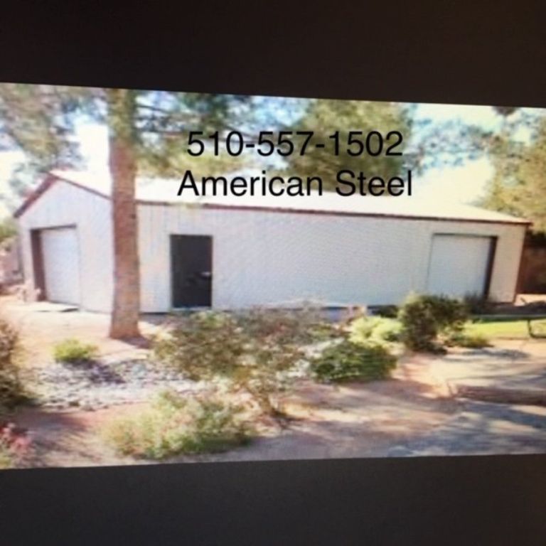 AMERICAN STEEL ALL METAL SHOP'S GARAGE'S RV BOAT & CAR COVER'S