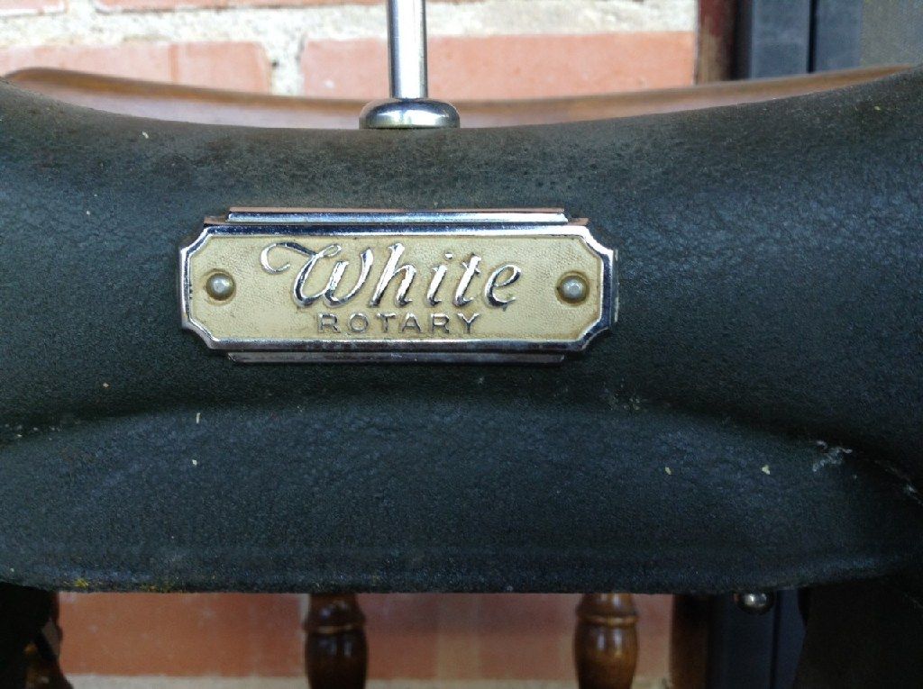 White Rotory Sewing Machine -Antique.