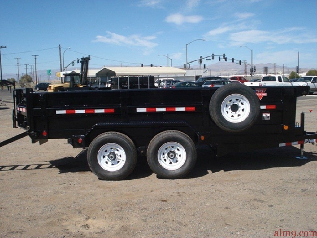 83" Tandem Axle Dump Trailer PJ Trailers, Dump Trailer, PJ Trailers D7142