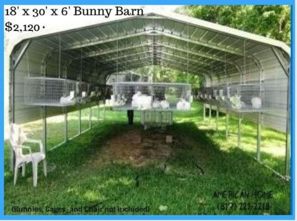 Barns, Garages, Carports, Loafing Sheds,