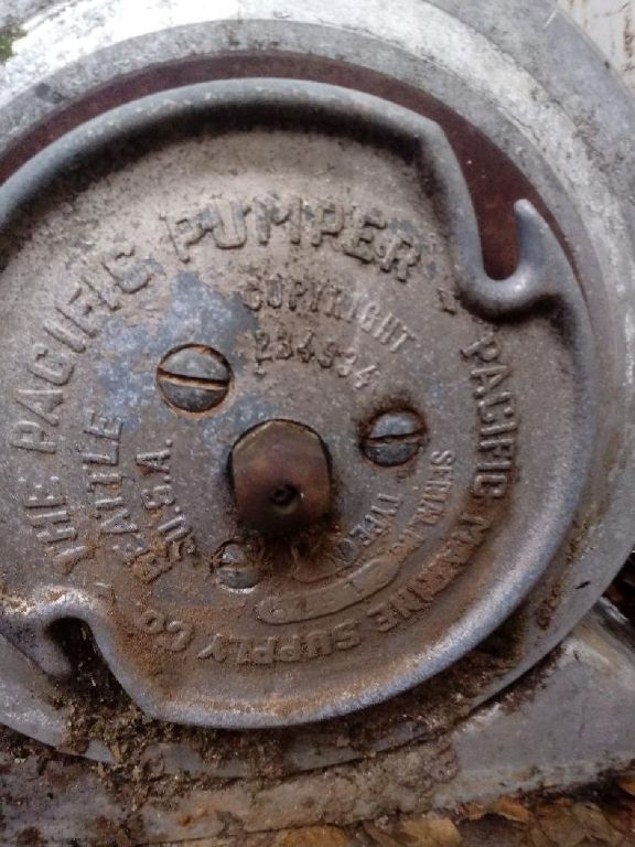 VINTAGE FIREFIGHTER PACIFIC PUMPER