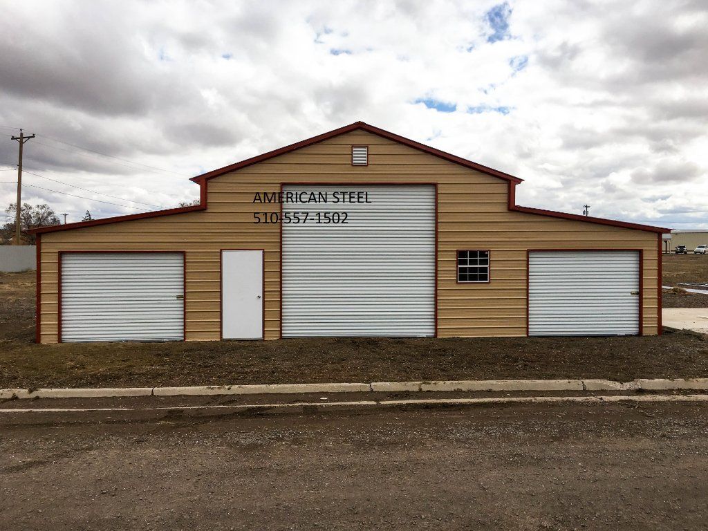 AMERICAN STEEL ALL METAL SHOP'S GARAGE'S RV BOAT & CAR COVER'S