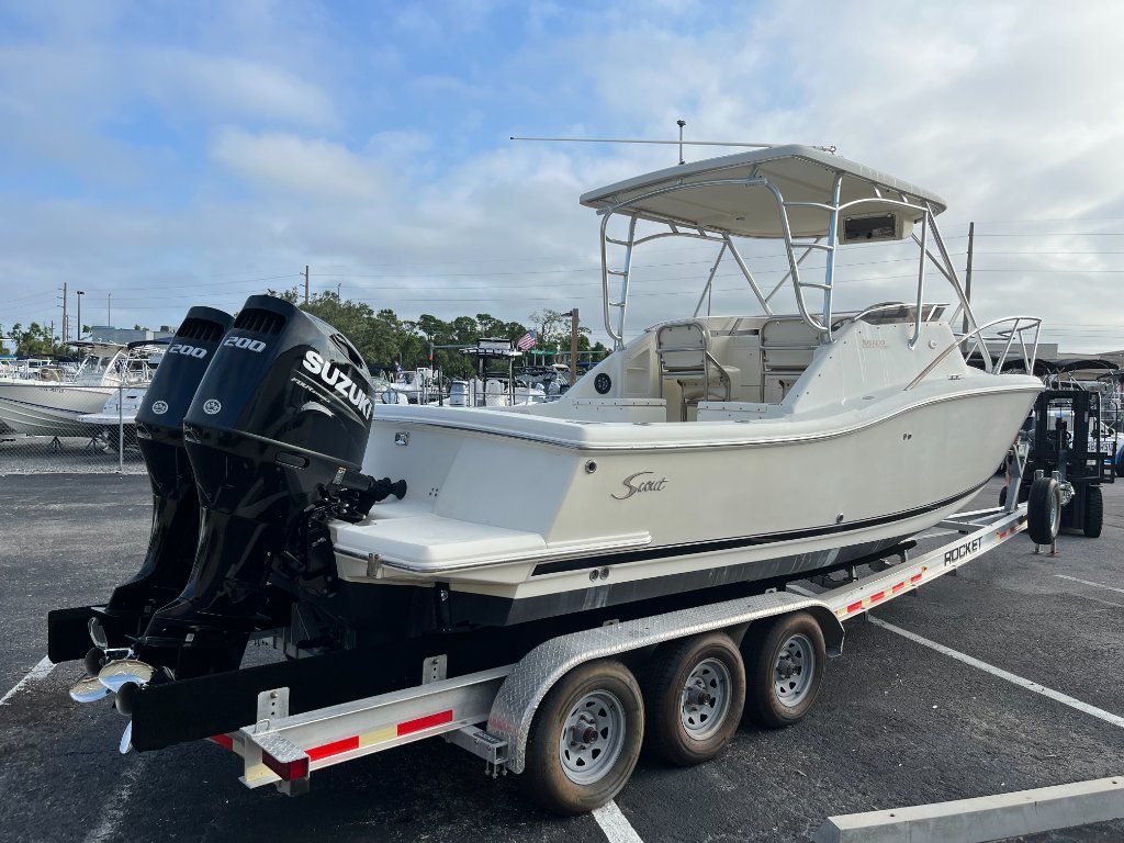 2001 Scout 280 Albaco   ** BRAND NEW MOTORS **