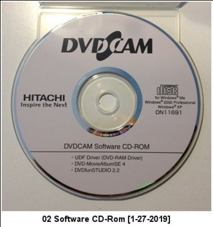 HITACHI DVD Camera