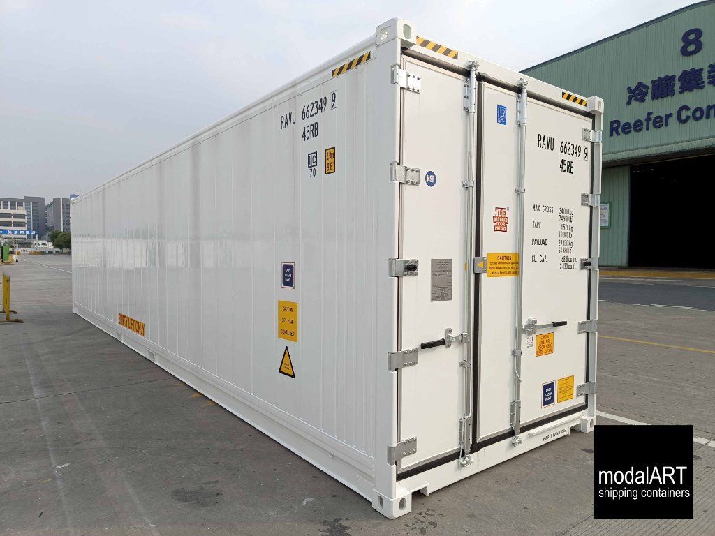 NEW & USED 40' HC REEFERS / REFRIGERATED CONTAINERS   https://modalart.com/