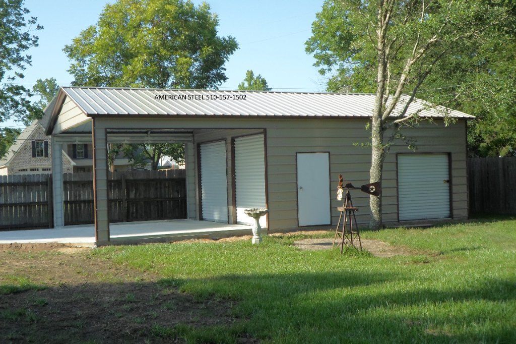 AMERICAN STEEL ALL METAL SHOP'S GARAGE'S RV BOAT & CAR COVER'S