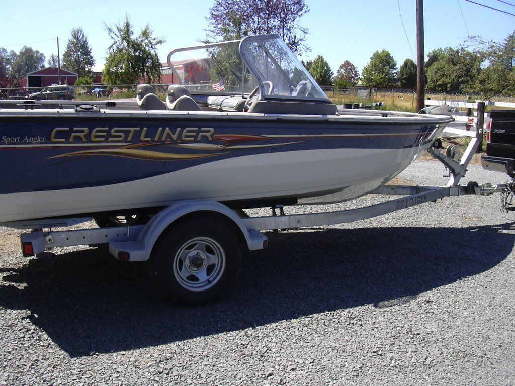 Crestliner 1650 SA   Sport Angler Aluminum boat