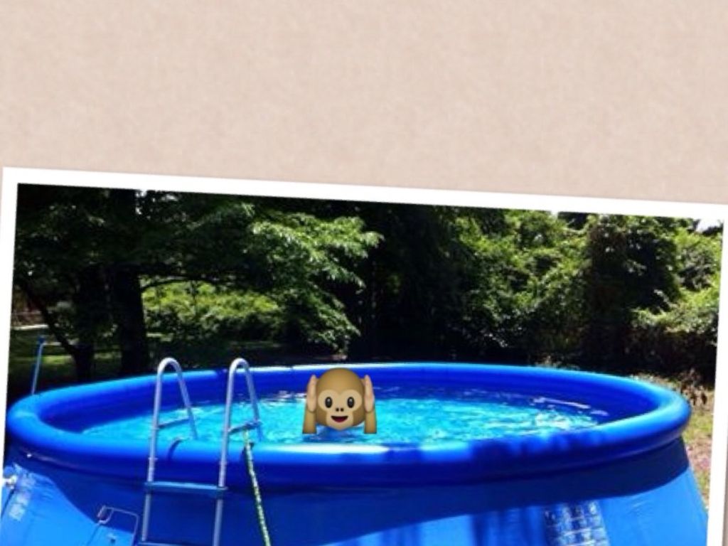 Big pool, you will need a big yard.