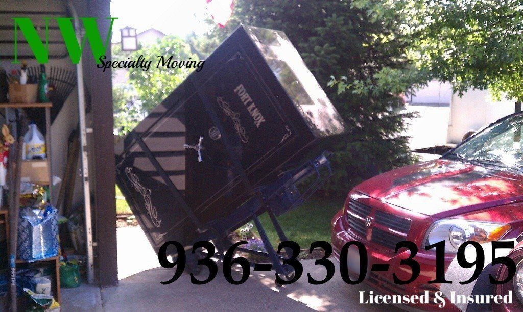 Specialty Movers - Licensed & Insured - Gun Safe, Piano, Appliance, and More!