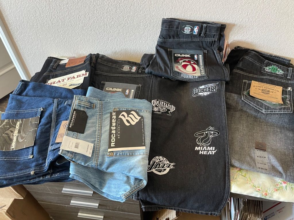 1990’s G-Unit Rocawear 2 PAC Dickies Avirex Ecko CalTop NBA, S Pole