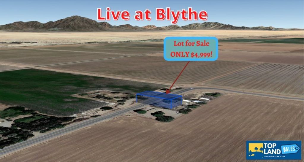 0.26-acre residential lot near the farmland flats in Blythe, CA!
