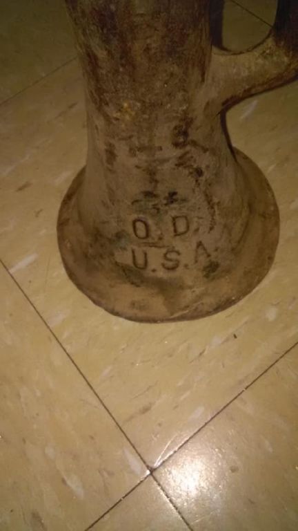 Antique railroad Jack house barn jack  O D USA jacl