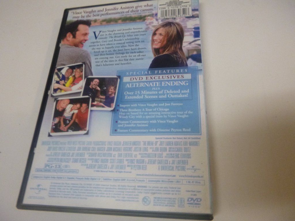 The  Break-up       Vince   Vaughn, Jennifer  Aniston