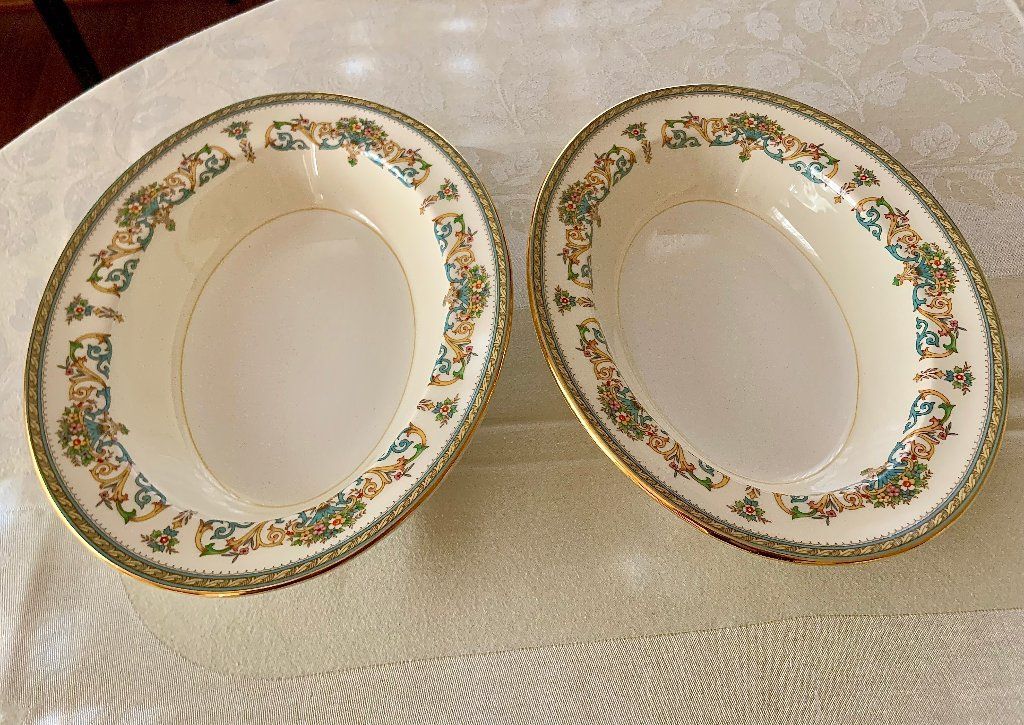 Vintage Aynsley "Henley" Bone China Serving Pieces -“The China for the Royals”!