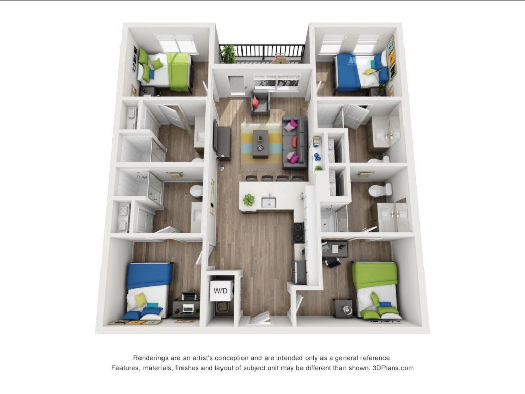 Lease Take Over Colab bedroom in 4BR, female only unit