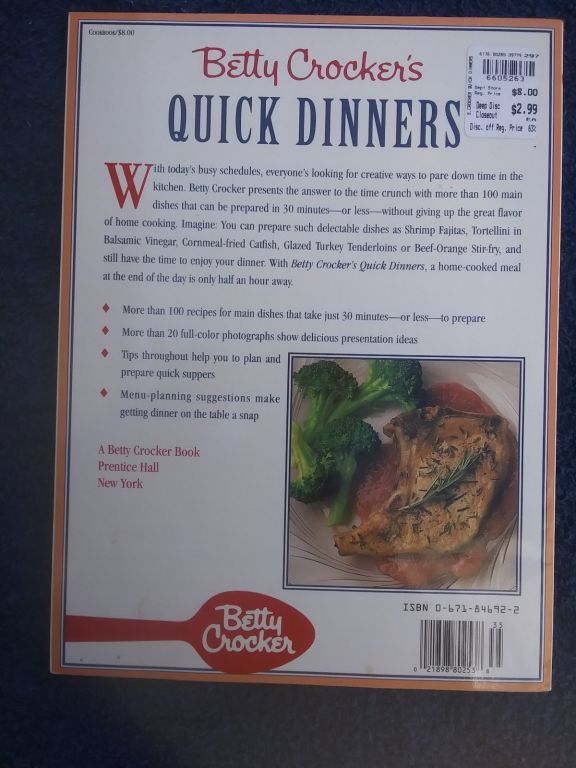 One Pot Meals and Quick Dinners