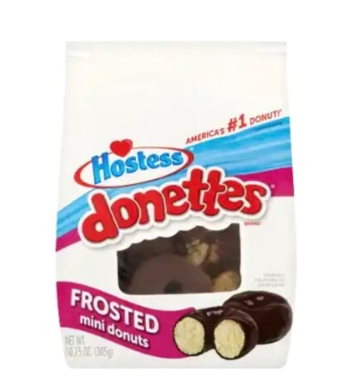 New!  Hostess Mini Frosted Donettes!  $3 Ea.!
