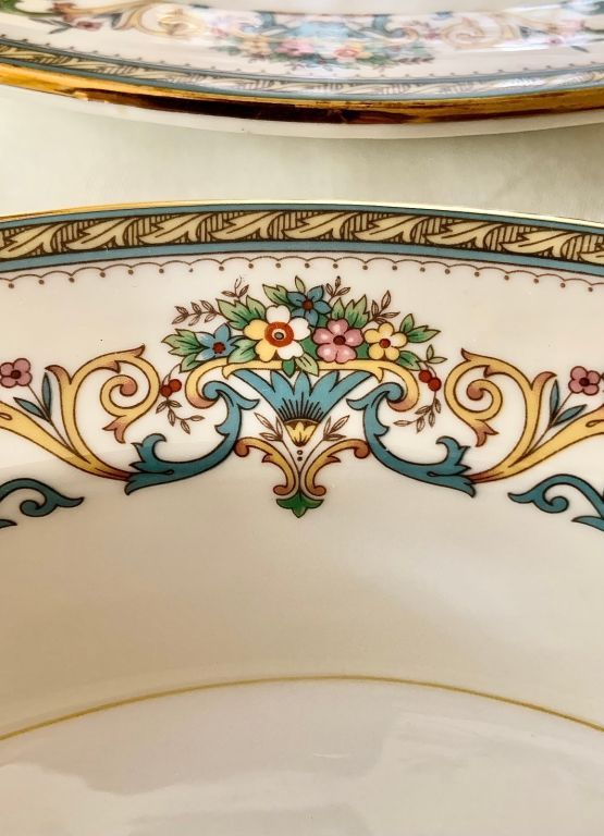 Vintage Aynsley "Henley" Bone China Serving Pieces -“The China for the Royals”!