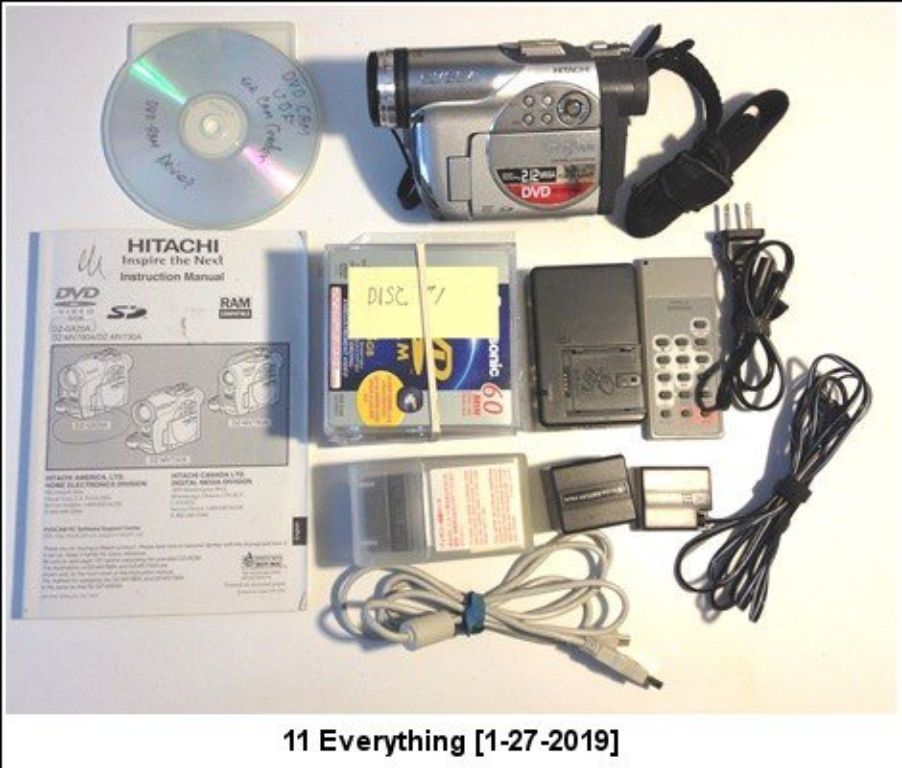 HITACHI DVD Camera