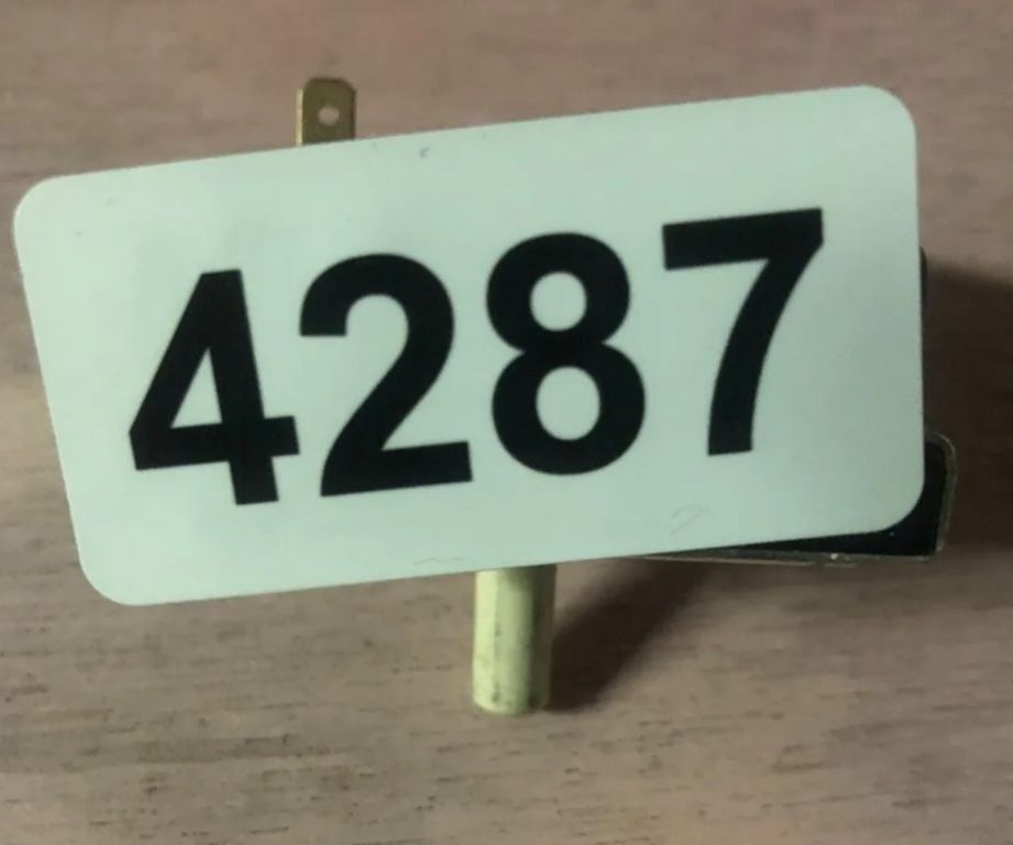 Frigidaire Washer Start Switch  Part # 134399700