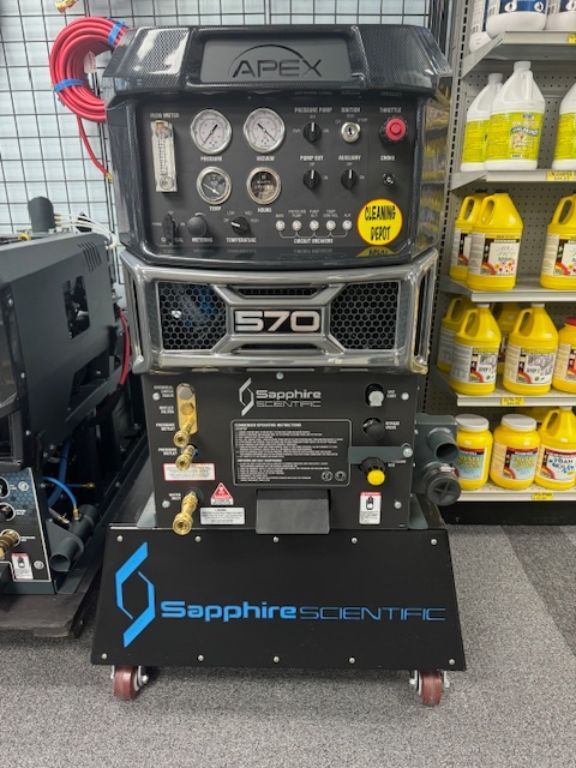 Truckmount carpet cleaning