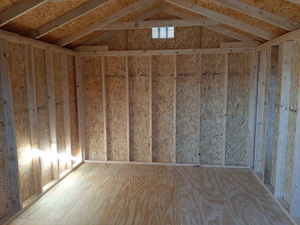 10x14 utility shed storage building