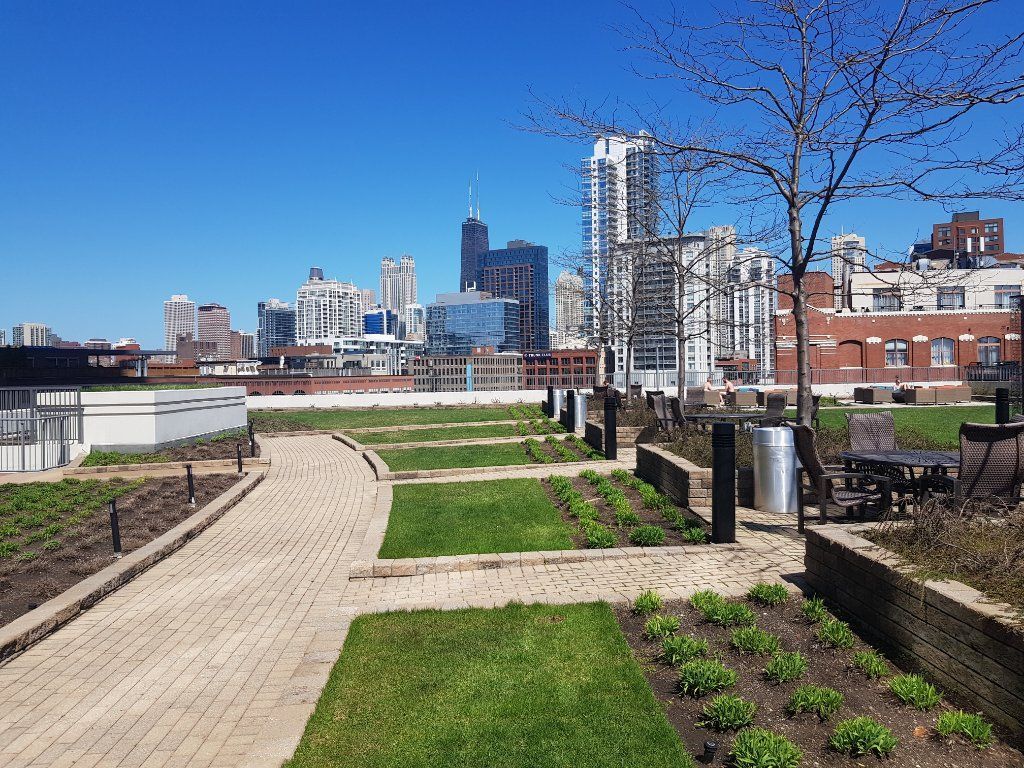 River North FURNISHED 1BR 1BA on 30th floor - floor to ceiling windows