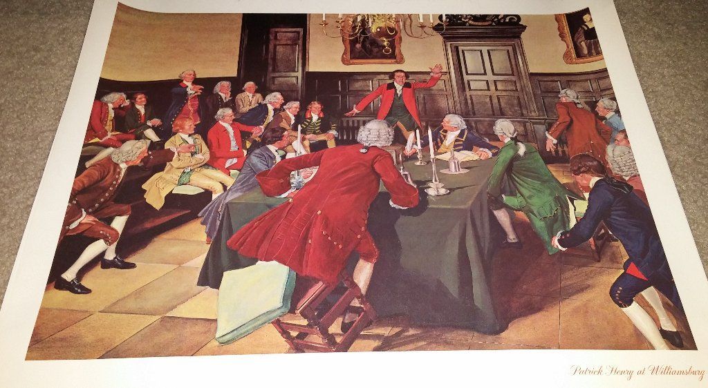 6 American Oil Company Prints by H Charles McBarron