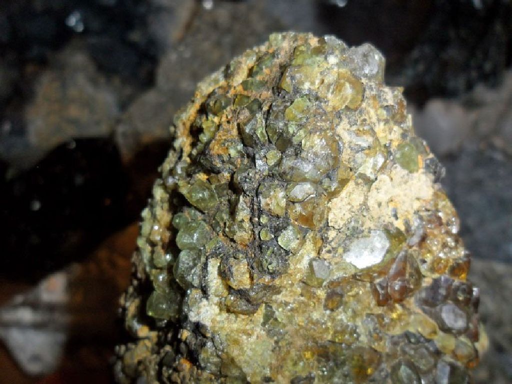 Exceptionally a Gorgeous and Beautiful 412 Grams Natural Green Demantoid Garnet Crystal Gemstone