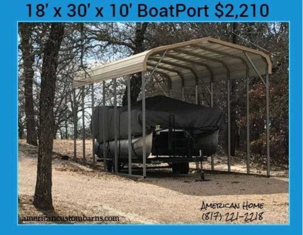 Barns, Garages, Carports, Loafing Sheds,