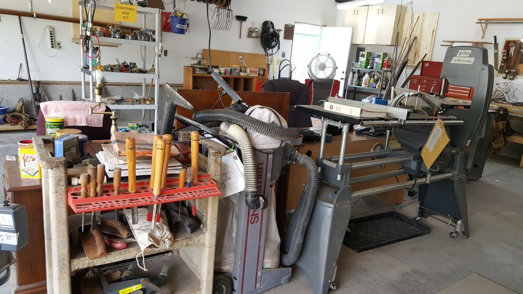 SHOP SMITH V 502 W/ATTACHMENTS