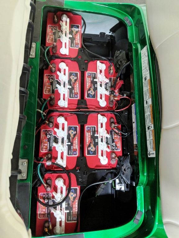 2013 Yamaha Electric Golf Cart STREET READY, Kandy Green