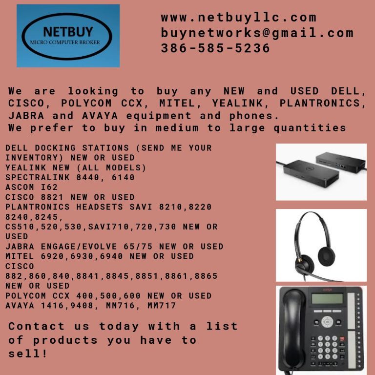 We Want to Buy Your Computer Equipment!