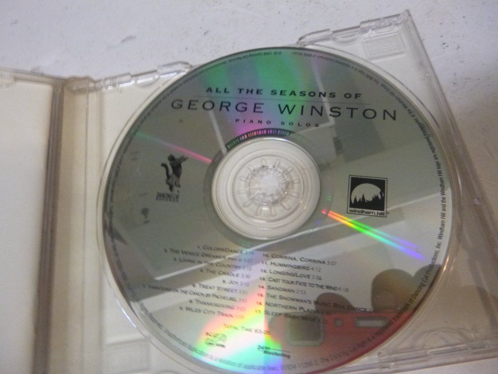 All  The  Seasons of  George  Winston  Piano  Solos
