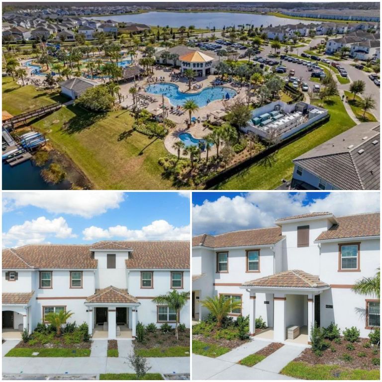 Gated Secured Community*4B, 3.5B Pool Townhome