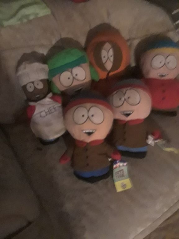 Complete set of South Park collectable dolls