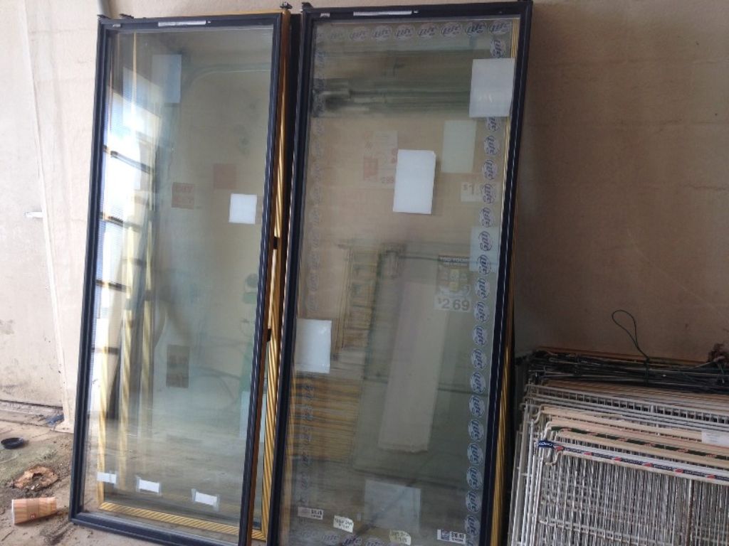 12 door walk in cooler