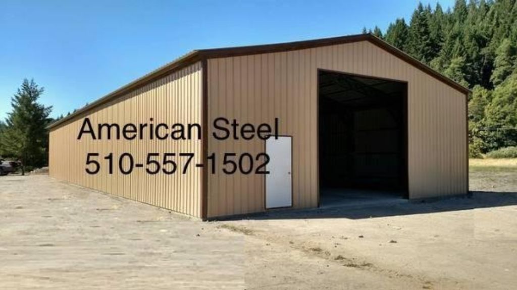 All Metal Shops Garages Barns Tractor covers RV covers