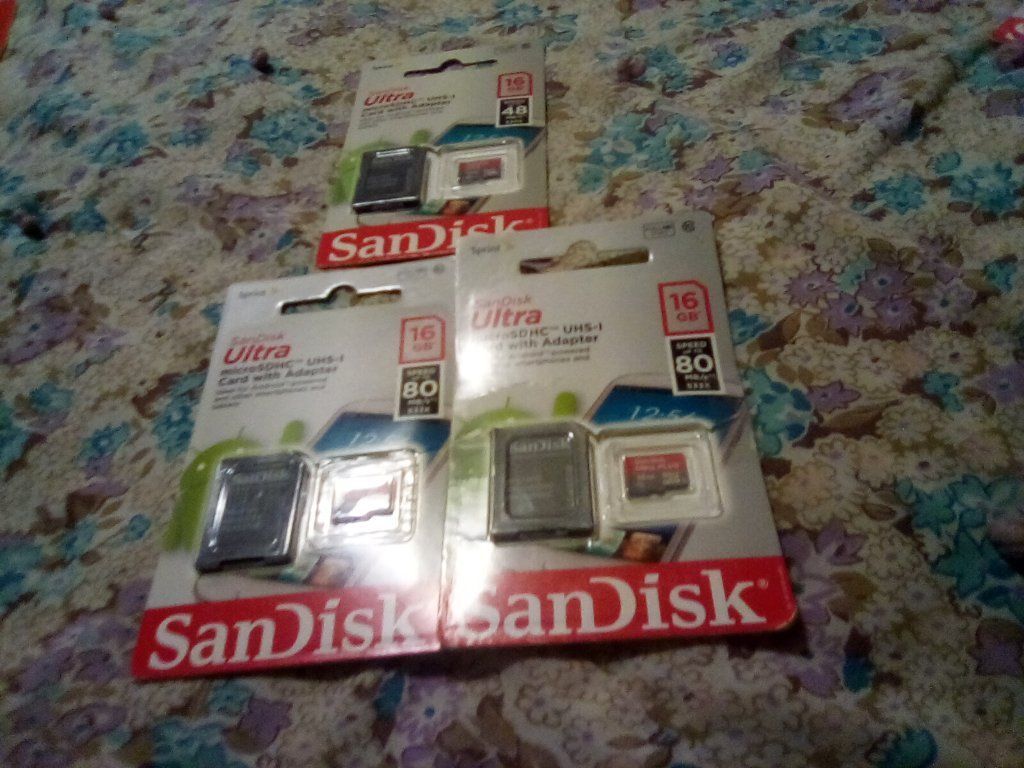 New SD.Cards and New Trail Cameras