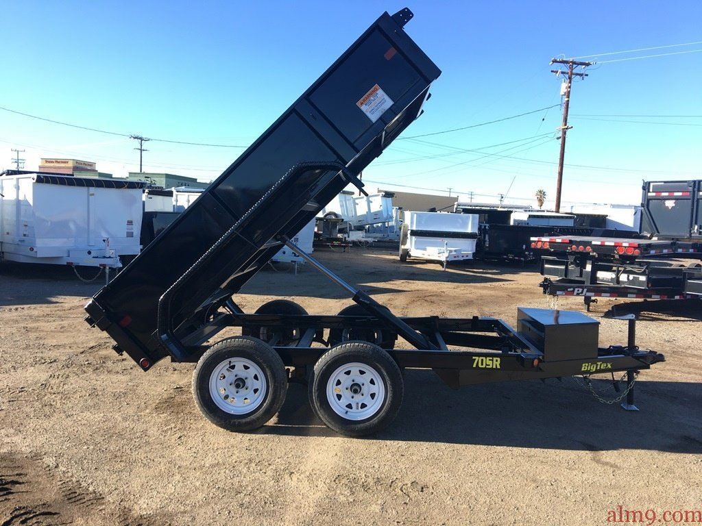 Dump Trailer, Big Tex Dump Trailers 70SR-10-5W