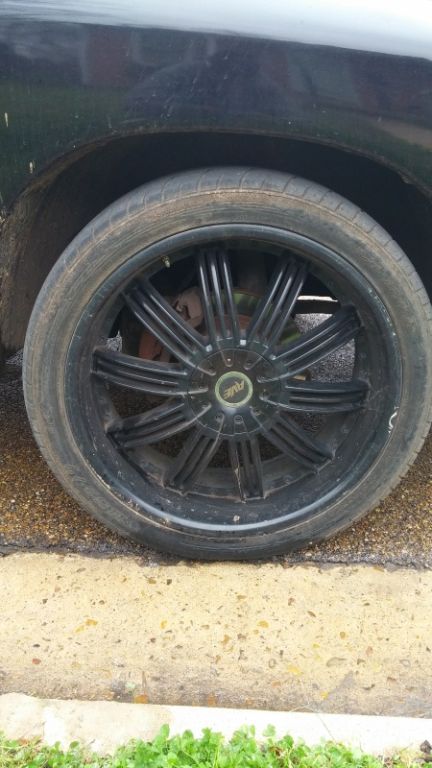 24 inch rims all black