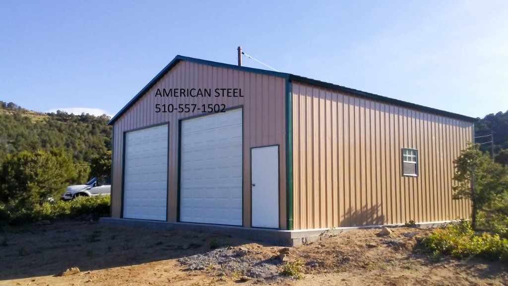 AMERICAN STEEL ALL METAL SHOP'S GARAGE'S RV BOAT & CAR COVER'S