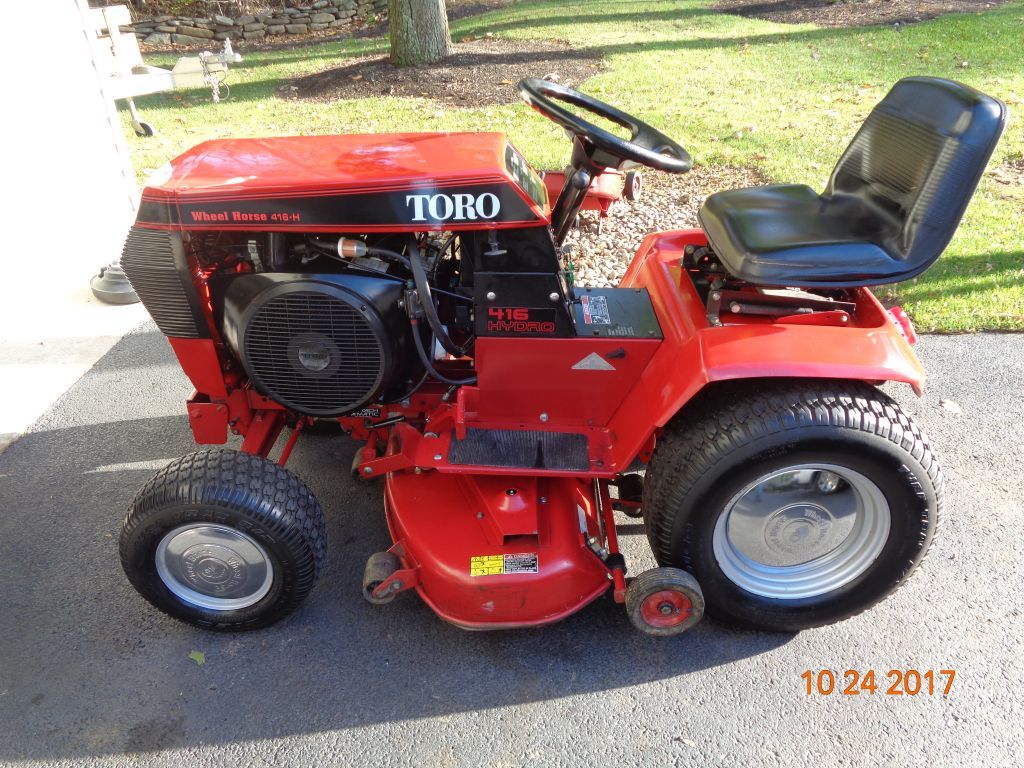 Wheel horse 416 hydro-sold