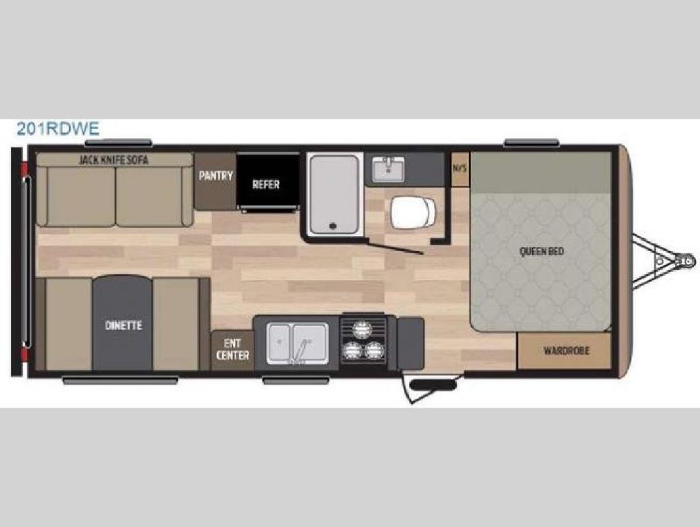 New 2018 Keystone RV Springdale 201RDWE