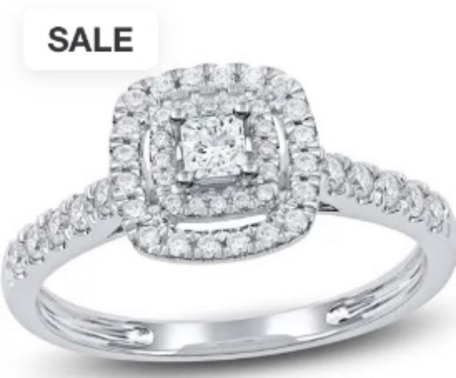 New!  Diamond Engagement or Cocktail Rings!  All Sizes!  Layaway!